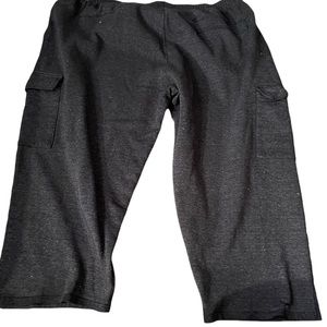 Gray sweatpants